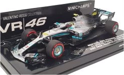 Minichamps 1/43 Scale 410 191745 - F1 Mercedes AMG W08 V. Rossi 2019