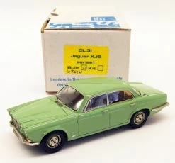 SMTS 1/43 Scale Built Kit Model Car CL31 - Jaguar XJ6 Series 1 - Green
