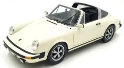 Schuco 1/18 Scale Resin 45 002 5700 - Porsche 911 Targa - White
