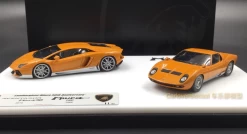 1/43 Lamborghini Miura 50th Orange/Silver Make Up