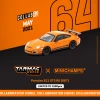 1/64 TW + MINICHMAPS Porsche 911 GT3 RS (997) Orange Diecast Car Model
