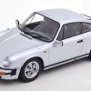 1/18 KK-Scale 1988 Porsche 911 Carrera Coupe 3.2 (Silver) Diecast Car Model