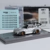 1/64 Tarmac Works Porsche RWB 993 Silver Phantom Diecast Car Model