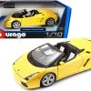 Lamborghini Gallardo Spyder Yellow 1/18 Diecast Model Car By Bburago