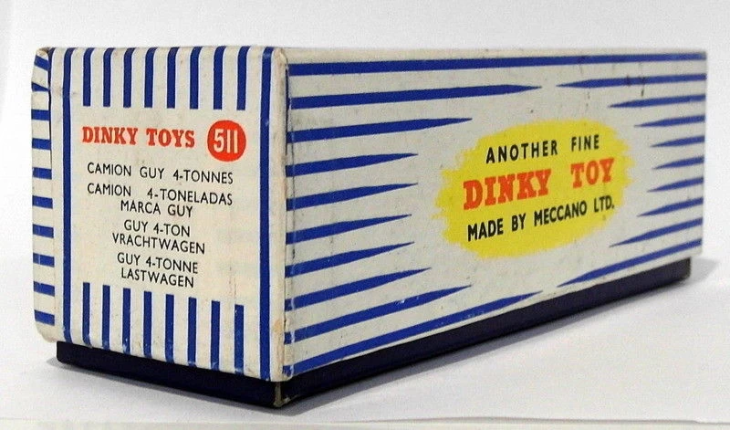 Vintage Dinky 511 - Guy 4 Ton Lorry - Blue - Image 7