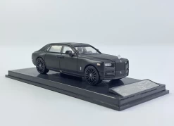 1/64 SMALLCARART Rolls-Royce Phantom 8 Matte Black Diecast Car Model