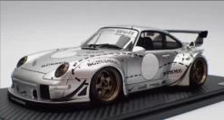 1/18 Ignition Model Porsche RWB 993 Silver Resin Car Model