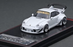 1/64 Porsche RWB 993 Matte Pearl White (Ignition Model)