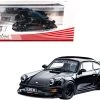 RWB 911 (964) "Bordeaux" No. 3 Of France Black "RAUH-Welt BEGRIFF" "Pocket Garage" Series Limited Edition To 399 Pieces Worldwide 1/64 Model Car By FuelMe Models
