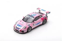 SPARK 1/43 Porsche 911 GT3 Cup No.10 BWT Lechner Racing Champion Porsche Carrera Cup Germany 2018 Thomas Preining Limited 300