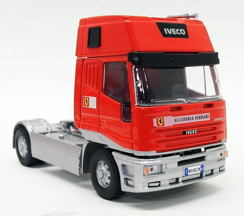 Old Cars 1/43 Scale OC172 - Iveco F1 Transporter Truck - Scuderia Ferrari - Image 4