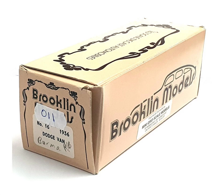 Brooklin 1/43 Scale BRK16 011 - 1935 Dodge Van Burma Shave 1 Of 20 - Image 5