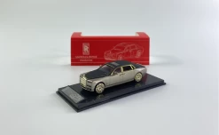 1/64 SMALLCARART Rolls-Royce Phantom 8 Frosted Black/Champagne Gold Diecast Car Model