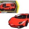 Lamborghini Aventador LP750-4 Red 1/24 Diecast Model Car By Bburago