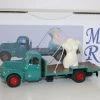 1/43 SCALE RESIN MODEL - CITROEN FLATBED TRUCK CARRYING LARGE FEMALE BUST STATUE