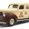 Durham Classics 1/43 Scale DC-12A - 1941 Chevrolet Panel Van - Cream/Brown