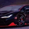 1/18 HH Model Lamborghini Centenario LP770-4 Resin Model Abyss Black