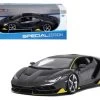 Lamborghini Centenario Dark Gray 1/18 Diecast Model Car By Maisto