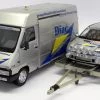 Otto 1/18 Scale OT289B Renault Williams Clio + Traffic Van / Trailer Rally Set