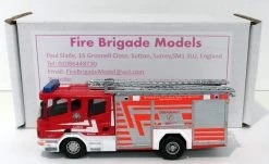 Fire Brigade Models 1/50 Scale FBM27 - Scania Shropshire Fire & Rescue Service