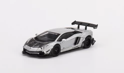 1/64 Mini GT LB★WORKS Lamborghini Aventador Limited Edition Matt Silver Diecast Car Model
