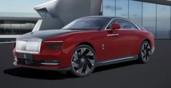 1/18 HH Model Rolls-Royce Spectre Metallic Red / Diamond Black