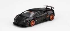 Lamborghini Huracan Ver. 1 LB WORKS Black Limited Edition To 3600 Pieces Worldwide 1/64 Diecast Model Car By True Scale Miniatures