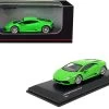 Lamborghini Huracan Coupe Bright Green 1/64 Diecast Model Car By Kyosho