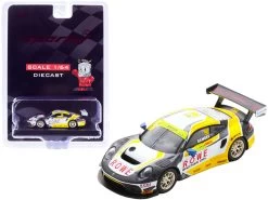 Porsche 911 GT3 R #98 Earl Bamber "ROWE" Racing 3rd FIA GT World Cup Macau (2019) 1/64 Diecast Model Car By Sparky