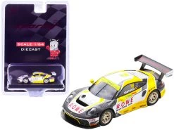 Porsche 911 GT3 R #99 Laurens Vanthoor "ROWE" Racing 2nd FIA GT World Cup Macau (2019) 1/64 Diecast Model Car By Sparky