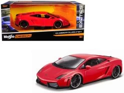 Lamborghini Gallardo LP 560-4 Red "Exotics" 1/24 Diecast Model Car By Maisto