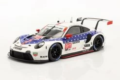 1/18 Dealer Edition Porsche 911 RSR #911 Winner GTLM Class 12h Sebring IMSA 2020 Car Model With Showcase
