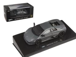 Hot Wheels Lamborghini Murcielago LP 640 Gray Elite Edition 1/43 Diecast Model Car By Hotwheels