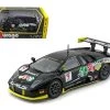 Lamborghini Murcielago FIA GT #7 Black 1/24 Diecast Car Model By Bburago