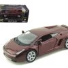 Lamborghini Gallardo Burgundy 1/24 Diecast Car Model By Bburago