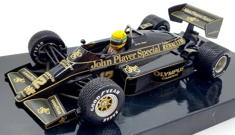 Minichamps 1/18 Scale 540 851892 - Lotus Renault 97T Ayrton Senna #12 1985