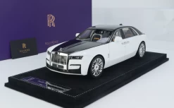 1/18 HH Model Rolls-Royce Ghost (English White & Piano Black) Resin Car Model