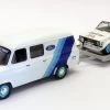Atlas Editions 1/43 Scale 247593318 - Ford Transit Van & Escort Trailer Set