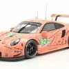 1/18 IXO Porsche 911 (991) RSR #92 Class Winner LMGTE 24h LeMans 2018 Pink Pig Car Model