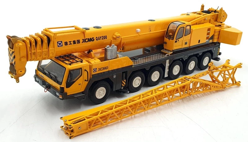 Unknown Brand 1/50 Scale Diecast UBCRNE01 XCMG QAY200 All Terrarin Crane