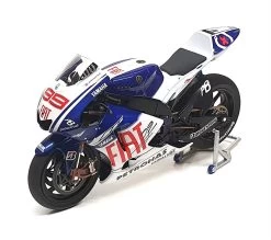 Minichamps 1/12 Scale 122 093099 - Yamaha YZR-M1 MotoGP 2009 - SIGNED Lorenzo