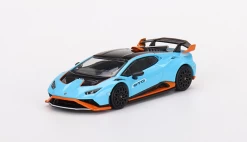 1/64 MINIGT Lamborghini Huracán STO Blu Laufey