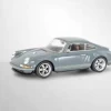 1/64 POPRACE Singer Porsche 911 (964) Grey Diecast Car Model