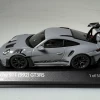 1/43 MINICHAMPS Porsche 911 (992) GT3RS - 2023 - GREY W/ BLACK WHEELS & DÉCOR Diecast Car Model
