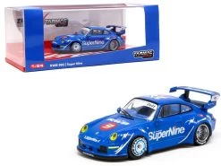Porsche 993 RWB #9 "Illest Asia SuperNine" 1/64 Diecast Model Car By Tarmac Works
