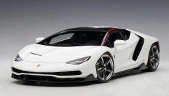 1/18 AUTOart Lamborghini Centenario (Bianco Isis Solid White) Car Model