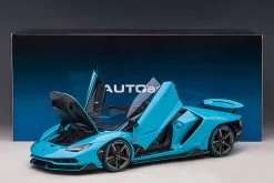 1/18 AUTOart Lamborghini Centenario Roadster (BLU CEPHEUS / PEARL BLUE) Car Model