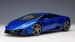 1/18 AUTOart Lamborghini Huracan EVO (Blu Nethuns Blue) Car Model
