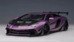 1/18 AUTOart Liberty Walk LB-Works Lamborghini Aventador Limited Edition (Viola SE30 Carbon Bonnet) Car Model