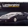 Skill 3 Model Kit Lamborghini Countach 25th Anniversary 1/24 Scale Model By Italeri